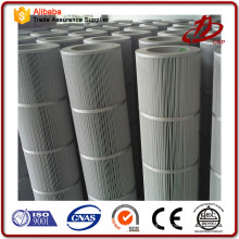 Cartridges for cartridge type dust collector with high efficiency